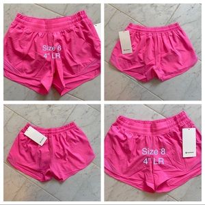 SOLD Lululemon Hotty Hot Shorts in Dark Prism Pink